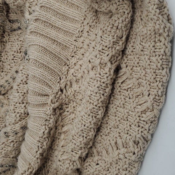 J. Crew Beaded Accent Wool Blend Sweater Small - Picture 10 of 16
